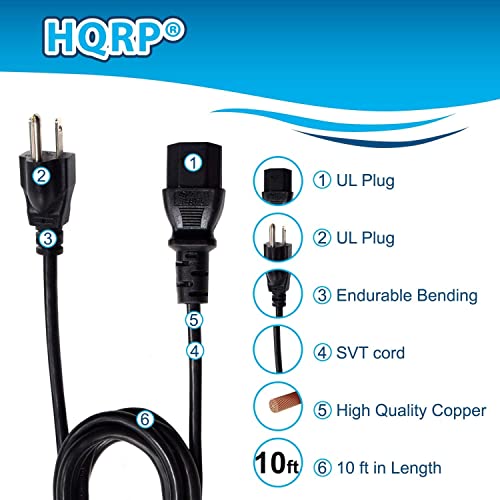 Hqrp Ac Power Cord And Remote Control Compatible With Lg 60Lf6100 60Lf6300 60Ln5400 60Ln5400Ua 60Ln5600 60Ln5600Ub Hdtv Lcd Led Plasma Tv #TOP3