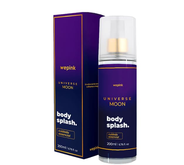 Body Splash Universe Moon Desodorante Colônia 200ml - Wepink
