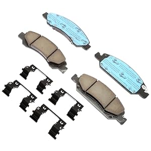 ACDelco Gold 17D1367ACHF1 Ceramic Front Disc Brake Pad Kit