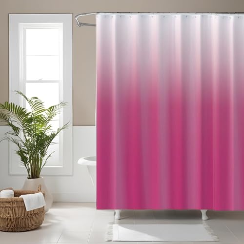 Cortinas de Baño Impermeable Antimoho | 180x180 cm | Tejido Poliéster Premium de Secado Rápido | Facil de Limpiar | Diseño Exclusivo Moderno y Elegante | Incluye Ganchos
