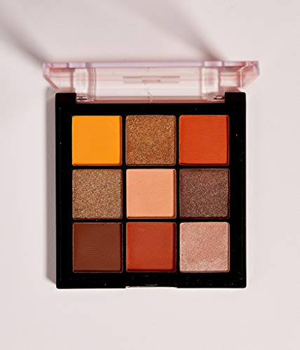 Ruby Kisses Eye Shadow Palette 9 Shadows Eye Makeup For Spring (Topaz) #TOP1