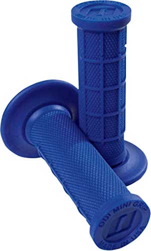 Prodotto negli Stati Uniti Blue ODI Mini Half Waffle MX Grips - H01MMU