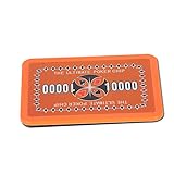 die Pokerplaques wiegen 16 Gramm pro Stk.