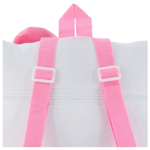 SANRIO Hello Kitty Squishee Cloud Pillow Backpack - My Melody, Kuromi - Super Soft, Pink