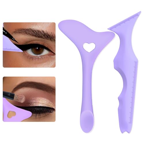Iddfeve 2Pcs Eyeliner Stencils cover