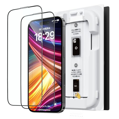 uoyBoxvNIMASO SKXtB iPhone 16Plus/iPhone 15 Plusp 9H+dx Ռz KX Sʕی   wh~ o یtB \tȒP 2Zbg ACtH 16Plus