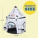 JOYIN Rocket Ship Play Tent Pop up Play Tent Kids Indoor Outdoor Spaceship Playhouse Tent Set