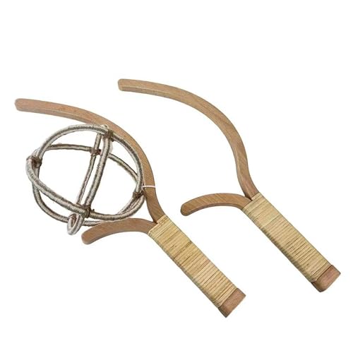 【FUNPARK】ファンパーク ウッドスティック Wood Stick 78501 ロープボール 外遊び キャンプ遊び 木のおもちゃ ピクニック キャッチボール