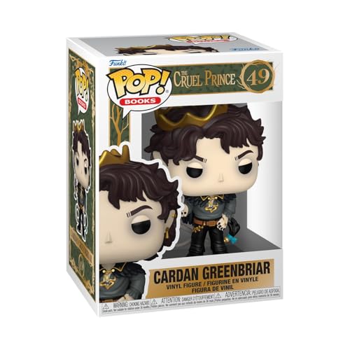 Funko Pop! Books: The Folk of The Air Series - Cardan Greenbriar - Figura de Vinilo Coleccionable - Idea de Regalo - Mercancía Oficial - Juguetes para niños y Adultos