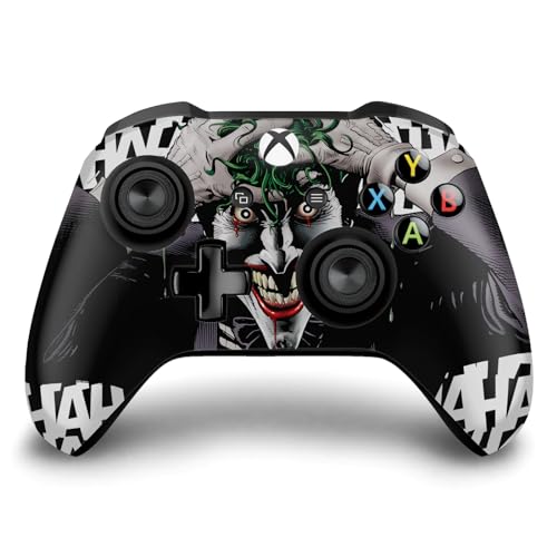 Autocollant vinyle Xbox One S The Joker protection anti-rayure console - 4