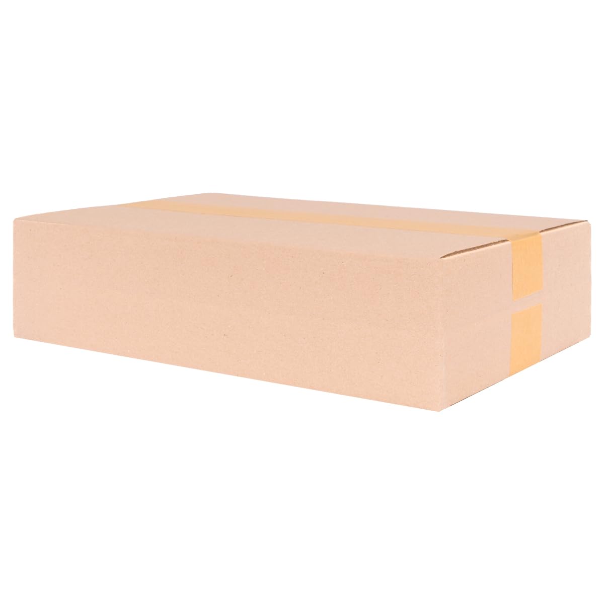 verpacking Faltkartons 345 x 245 x 90 mm Braun (Außenmaß 350 x 250 x 100 mm) variable Höhe bei 50 mm KK S 1-wellig Versandkarton kleinen Waren DHL Päckchen DPD GLS Hermes Päckchen Kartons (75 Stück)