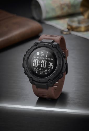 Image of Shocknshop Digital Sports Stylish Multifunctional Electronic LED Black Dial Wrist Watch for Men Boys -WCH78