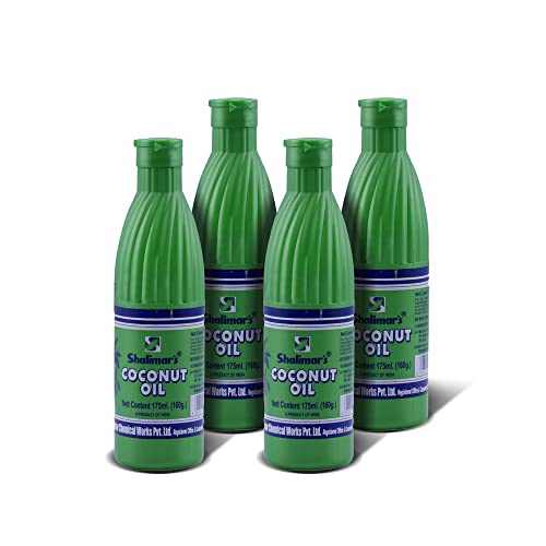 Image of SHALIMARS Coconut Oil Bottle 175Ml (Pack Of 4)