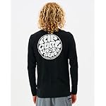 Rip Curl Mens Icons of Surf Long Sleeve UPF 50+ Loose Fit Rashguard - Image 4
