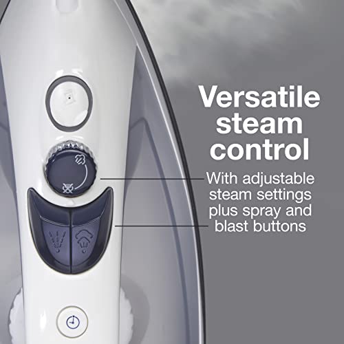 Proctor Silex Steam Iron for Clothes With Adjustable Steam Settings - image 2