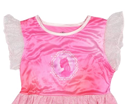 Centric Wicked Girl's Short-Sleeve Sparkle Nightgown Pajama Sleep Dress Loungewear For Kids4