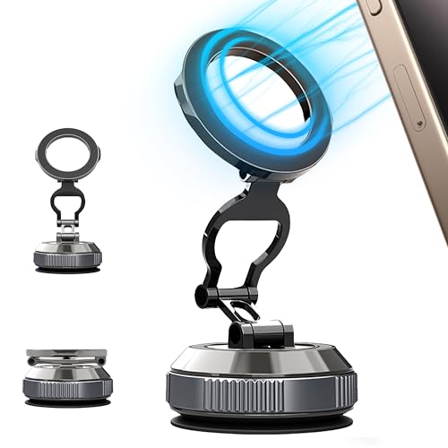 Support de téléphone magnétique pour voiture 360 pour éviter les chutes sur route