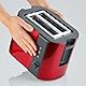 SEVERIN Automatik-Toaster, Toastgerät mit Brötchenaufsatz, hochwertig aus Edelstahl, zum Toasten, Auftauen und Erwärmen, 800 W, Fire Red Metallic / Schwarz, AT 2217