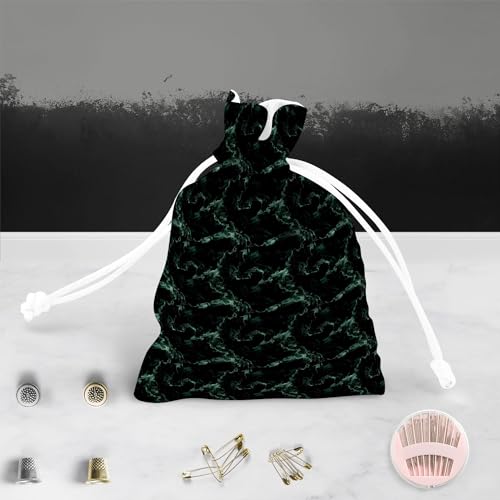 Image of ArtzFolio Green Art | Pouch Wrist Potli Bag | Bag for Weddings & Casual Parties