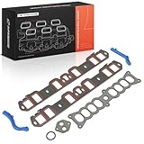A-Premium Lower Engine Intake Manifold Gasket Set Compatible with Ford Mustang, LTD Crown Victoria & Lincoln Continental, Mark VII, Town Car & Mercury Capri, Colony Park, Cougar, Grand Marquis, 5.0L
