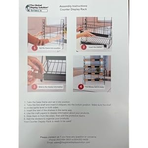 Asiasourcesinc5tiersnackcandyrackcounterdisplaymetalsnackrackdisplaysnackorganizercountertopforretailstoreskitchenoffice15wx22hx9dblack Urban Country Home Decor Asia sources inc 5 tier snackcandy rack counter display metal snack rack display snack organizer countertop for retail stores kitchen office 15w x 22h x 9d black urban country home decor