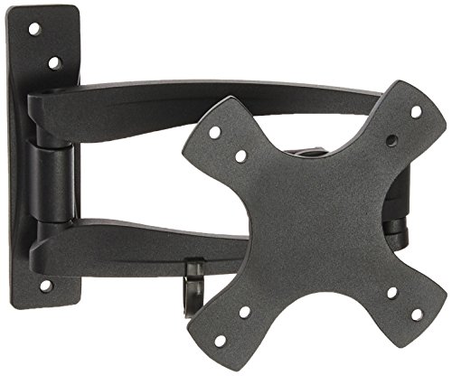 Monoprice Stable Series Full-Motion Articulating TV Wall Mount Bracket - for TVs 13in to 27in Max Weight 33lbs Extension Range of 1.8in to 13.0in VESA Patterns Up to 100x100 UL Certified