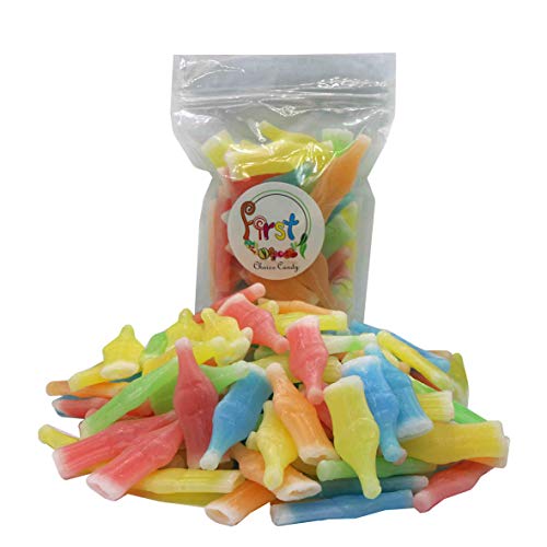 FirstChoiceCandy Wax Bottles Nostalgic Fun Candy Drink (1 Pound (Pack of 1))