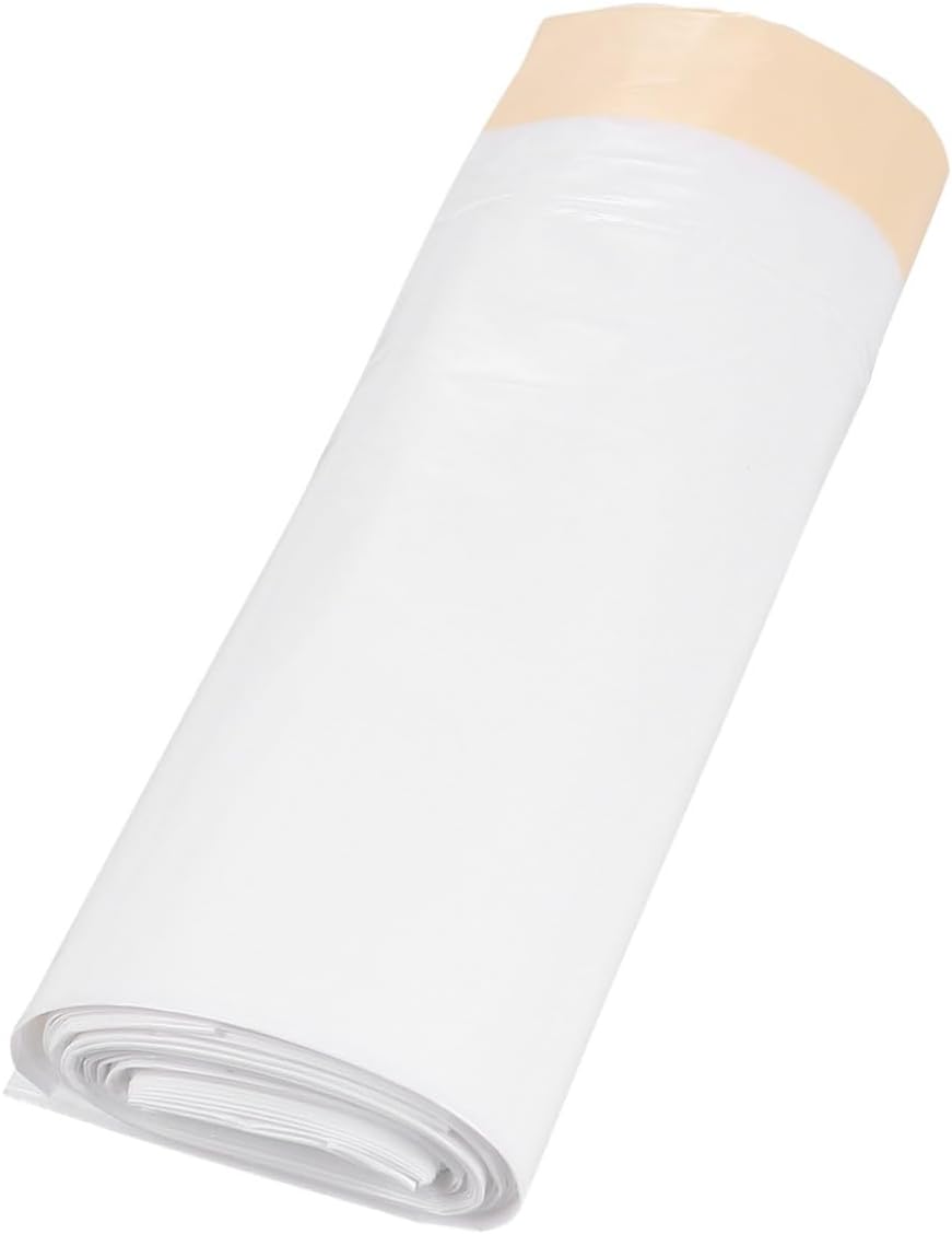 LIOOBO 7pcs Thickened White Cat Litter Bags for Cat Litter Box Made of Sturdy Ldpe Material with Convenient Cleaning and Easy Carrying Features, for Camping and Travel Use