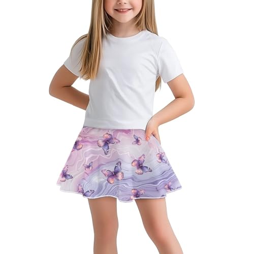 Girls' Skirts & Skorts with Pockets Built-in Shorts