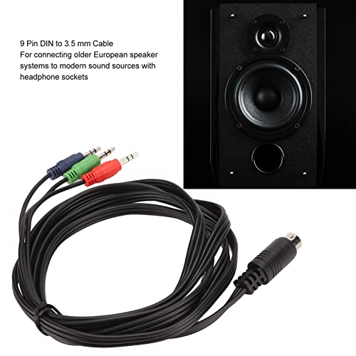 Cable Mini DIN a Jack 3.5mm 9 pines miniatura 6