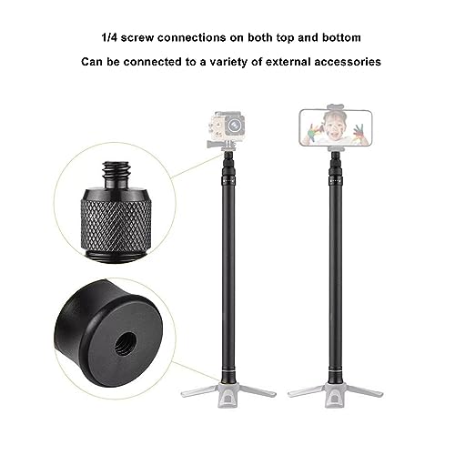 Perche à selfie extra longue 2m en carbone 4 sections pour smartphone et caméra - 4