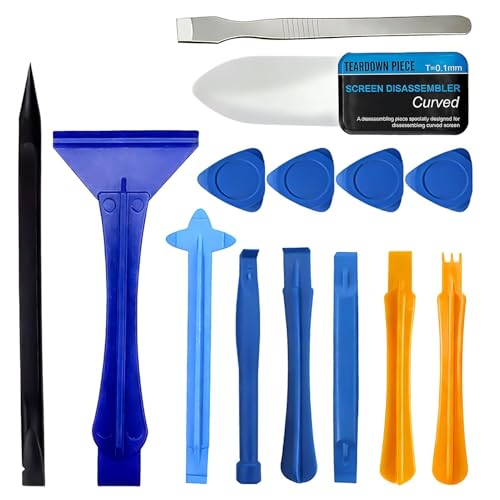 Kit D’Outils Multifonction 14 Pièces pour Réparation Téléphone et Smartphone, Démontage...
