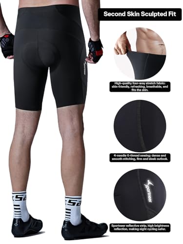 Sportneer Y23-85000-08 Padded Bike Shorts For Men thumb #5