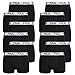 Produktbild FILA 12er Pack Herren Urban Boxershorts Unterwäsche Boxer FU5016, Farbe:200 - Black, Bekleidungsgröße:S
