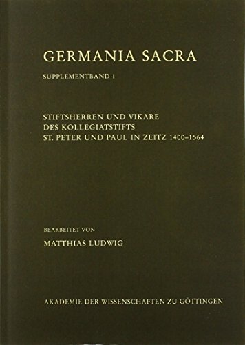 Stiftsherren und Vikare des Kollegiatstifts St