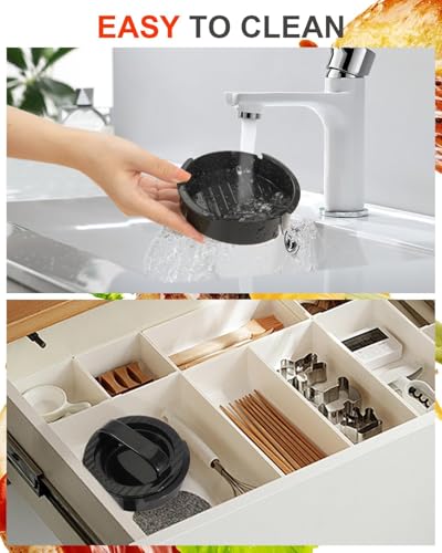 Purfex Hamburger Press Patty Maker – 3-in-1 Non-Stick Patty Mold for Stuffed Burgers, Sliders, Veggie & Beef Burgers, BBQ Grilling Accessory