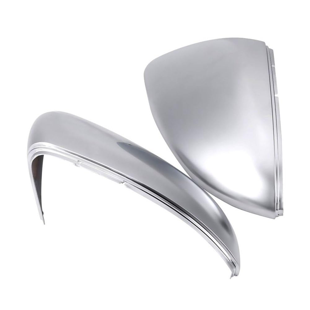 1 paio di specchietti retrovisori cromati opachi, adatti for Golf, 7, for Golf, 7 Gti Lamando Copertura specchietto retrovisore laterale