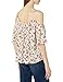 French Connection Women's Polly Plains Top, Anastasia Ditsy Print Cream Multi, L