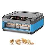 * 【Incubateur puissant】 Cet incubateur convient facilement à l'élevage d'œufs de volaille - poulets, canards, cailles, faisans, dindes, perroquets, inséparables, aras et autres espèces d'oiseaux domestiques et exotiques, etc.