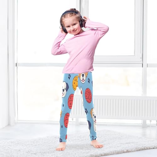 Toddler Girls Leggings Printed Yoga Pants Leggings Dog Toy Ball for Kids4