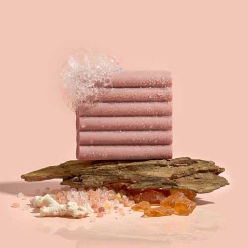 Image of Kitsch Amber Shores Body Wash Bar Soap - Hydrating Skin Care, Body Wash Women Cleanser, Glycerin Soap - Paraben, Phthalates & Sulfate Free for Pure & Safe Cleansing - Made in USA, 4 oz