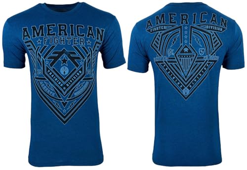 American Fighter Men's T-Shirt Fallbrook Aqua