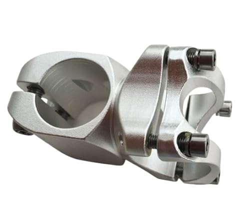 Schön Alu Vorbau, 32mm Länge, 31,8mm, 7°, für Fixie/Singlespeed (Silber)