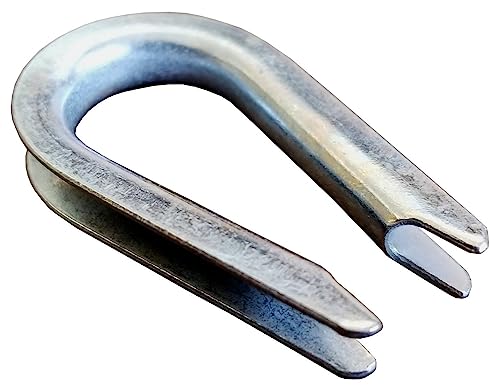 Zinc Plated Steel Thimbles for 3/8