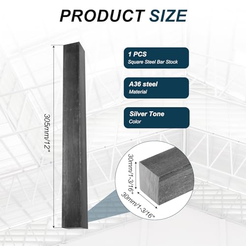 Barre d'acier carrée A36 robuste QUARKZMAN de haute rigidité pour structure - 2