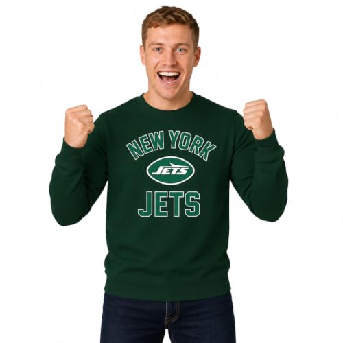 Chandail NFL Team Fan Apparel pour adulte jour de match - Mélange coton - Forest Green, Large