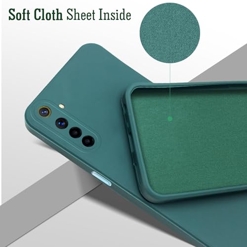 Image of Jkobi Back Cover Case for Realme 6 (Matte Finish Silicone with Inside Fiber Cloth)