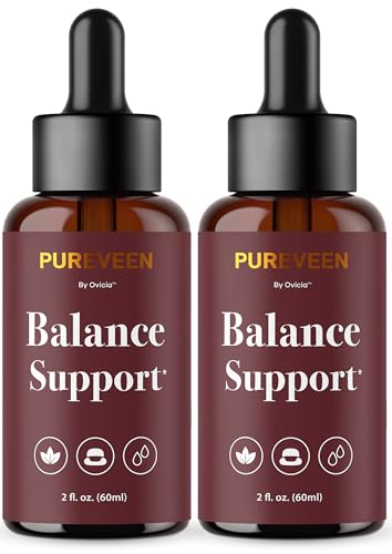 (2 Pack) Pureveen Drops Pureveen Liquid Support Drops Advanced Formula All Natural Ingredients Daily Premium Maximum Strength Vitamin Support for Health and General Wellness 2 Bottles for 2 Months