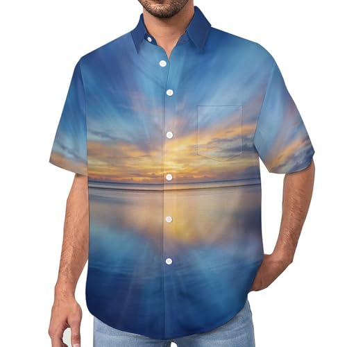 Chemise homme manches courtes pour rester au frais avec style cet été en extérieur