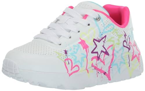 Skechers Girl's Uno Lite-My Drip Sneaker